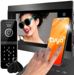 Videointerfoni EURA VDP-00C5 Black TUYA | VDP-00C5 | 5905548277288