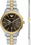 Meeste k&auml;ekell Emporio Armani Dario kronograaf AR80084SET + karp | AR80084SET | 4064092377538