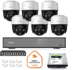 J&auml;relevalves&uuml;steem Imou 6x Cruiser 4MP POE kaamera komplekt | IPC-S41FAP