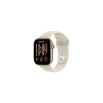 Pulkstenis Apple Watch Series 12 GPS 42mm Light Gold Aluminium Case with Sand Sport Band - M/L | MJEE4ET/A