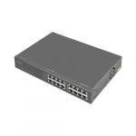 DIGITUS Switch 8-Port Gigabitgabit PoE + Injektor 250W schw | DN-95118 | 4016032495338