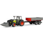 BRUDER Claas Nectis 267 F mit Frontlader und Bordwandanh&auml;nger | 02112 | 4001702021122