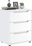 VidaXL Komoda "VISNES" Biała 60x40x73 cm Drewno klejone | 4108284 | 8721158783134