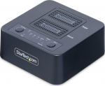 Stacja dokująca StarTech M2-HDD-DUPLICATOR-N1 duplikator Duplikator HDD/SSD 1 kopii Black | M2-HDD-DUPLICATOR-N1 | 0065030898003