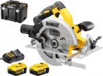 Pilarka tarczowa Dewalt DCS570P2 18 V 184 mm | DCS570P2 | 5035048663080