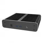 Akasa Euler CTX PC Geh&auml;use, Fanless Mini-Case, Thin-Mini-ITX - Black | GEAK-171 | 4710679553429