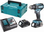 Urbjma&scaron;īna-skrūvgriezis Makita DDF485RAJ 18 V 2 x aku 2 Ah | DDF485RAJ | 088381737753
