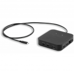 USB-C kolmekordne kuvarijaam 4K 12-pordiline USB-C dokijaam DisplayLinkiga | 27263 | 7640113438524