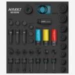 Hazet Schlag-Maschinenschrauber Steckschl&uuml;ssel-Satz 163-612/40, Gr&ouml;&szlig;e 2/3+ (40-teilig) | 163-612/40 | 4000896264704