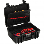 Knipex Werkzeugkoffer "Robust23 Start" Elektro, 24-teilig (Black, mit Werkzeug-Sortiment f&uuml;r Elektriker) | 00 21 34 HL S2 | 4003773087366