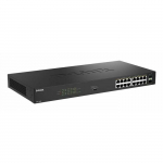 Switch D-Link 16 Ports GE PoE 30W + 2 Ports SFP Unmanaged Switch 240W | DGS-1018P/E | 790069477058