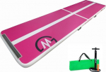 Master Dmuchana Mata Airtrack MASTER 400 x 100 x 10 cm | MAS-B864-pink-white | 8592833009388