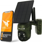 Kamera IP ORLLO Kamera IP Orllo Bezprzewodowa 4G LTE Obrotowa z Panelem Solarnym ORLLO TZ1 MORO | TZ1-M | 2032000016567