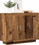 vidaXL Komoda, stare drewno, 92x35x75 cm | 856864 | 8721158442031