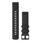 Garmin riidest randmerihm QuickFit 20 (Black / must pandlaga) (010-12875-00) | 010-12875-00 | 753759233426