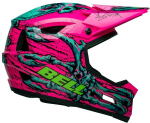 Kask full face BELL SANCTION 2 DLX MIPS bonehead gloss pink turquoise roz. XL (59-61 cm) (NEW) (LIMITED EDITION) | BEL-7155826 | 196178043878