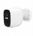 V&auml;liskaamera Nedis Smartlife Wifi, IP66 liikumisandur, &ouml;&ouml;n&auml;gemine, White | WIFICBO32WT | 5412810455058