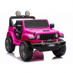 Lean Cars Pojazd Na Akumulator Jeep Rubicon 4x4 DK-JWR556 4x200W 24V Pink | 5905991091776 | 5905991091776