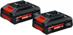 Patareipakett 2x EXBA18V-40 | 1600A03738 | 4053423341034