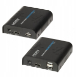TST HDMI+USB-pikendusadapter EX-100 | 5907634501321 | 5907634501321
