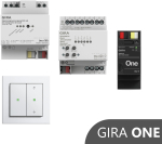 GIRA komplekt Gira ONE Starter Set | StarterSetOne