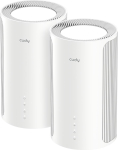 Ruuter Cudy kodune Wi-Fi Mesh s&uuml;steem M6500 (2-pakk) Wi-Fi 7 2.4 GHz, 5 GHz 688 Mb/s + 5765 Mb/s CUDY | M6500(2-PACK) | 6971690794095