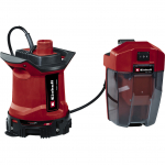 Einhell Power X-Change Akku-Schmutzwasserpumpe GE-DP 18/25 LL Li-Solo, 18Volt, Tauch- / Druckpumpe (rot/Black, ohne Akku und Ladeger&auml;t) | 4181590 | 4006825668780