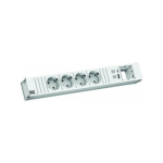 Bachmann BACHMANN CONI 4xCEE7/3 1xUSB A/C 22W 1xCM 0,2m GST18 RAL9010 | 4057298136405 | 4057298136405