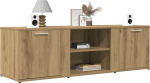 vidaXL Szafka pod TV, dąb artisan, 120x34x37 cm | 855975 | 8721158435101