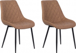 Beliani Komplekt 2 s&ouml;&ouml;gitoa tooli Brown MARIBEL | 114189 | 4260602377672