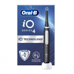 Hambahari Oral-B iO Series 4 Matt Black + Karp | iO Series 4 Black | 4210201415329