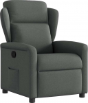 vidaXL Kokkupandav tugitool, Dark Grey, riidest polsterdus | 4015577 | 8721158335838
