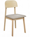 Beliani Komplekt 2 s&ouml;&ouml;gitoa tooli SCANDIA Puit Beige-hall | 568975 Bel | 4255664895684