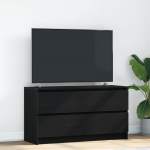 vidaXL TV-kapp Black 100x35x54 cm liimpuit | 861806 VidaXL | 8721158707253