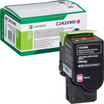 Toner Lexmark C242XM0 Magenta Originaal (C242XM0) | C242XM0 | 0734646667500