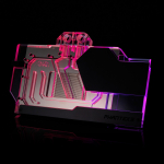 Phanteks PHANTEKS Glacier G40 RTX 4090 Waterblock with Backplate for MSI, D-RGB - black | PH-GB4090MS_BK01_BP | 886523002826