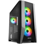 Sharkoon TG7M RGB (Black, Seitenteil aus geh&auml;rtetem Glas) | 4044951035069 | 4044951035069