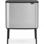 Pr&uuml;gikast Brabantia sorteerimiseks nupuga Silver (31 62 27) | 31 62 27 | 8710755316227
