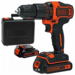 Urbjma&scaron;īna-skrūvgriezis Black&Decker BDCHD18KB 18 V 2 x aku 1.5 Ah | BDCHD18KB-QW | 5035048492680