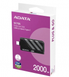 Dysk SSD External SC735 2TB U3.2C 1000/1000MB/s Grey | SC735-2000G-CCBK/GY | 4711658153470