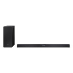 Soundbar Sharp 2.1ch Ultra-slim Dolby Atmos/DTS Virtual: X Soundbar with Wireless Subwoofer | HT-SBW320 | 360 W | Bluetooth | Black | Wireless connection | HT-SBW320 | 4550556175098