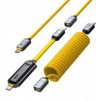 USB-kaablite komplekt AOHI USB-C kaablitega ja AOHi The Future Magflash 2 in 1 512GB m&auml;lupulgaga | AOC-L015 | 6973939550707