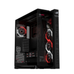 ASUS ROG CRONOX GR801 CURVE TG ARGB Black keskmise suurusega korpus | 90DC00T0-B09030 | 4711636437189