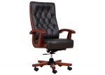 CONSUL leather armchair black | A840 BLACK | 5903558006140
