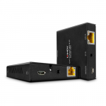 LINDY 50m Cat.6 HDMI 4K60 & IR Extender mit PoC & Loop Out | 38205 | 4002888382052
