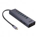 LINDY DST-Mini Duo, USB C Laptop Mini Dock 2x 4K HDMI | 43373 | 4002888433730