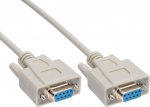 InLine 20 tk. hulgi-pakk &reg; Null-modemi kaabel DB9 emane-emane 5m | B-12225 | 4043718316243