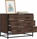 vidaXL Komoda, brązowy dąb, 70x41x56 cm | 849078 | 8721102841378
