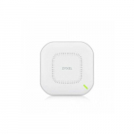 Viedierīce ZYXEL NETWORKS  ZYXEL WAX610D, SINGLE PACK 802.11AX 2X2 DUAL OPTIMIZED ANTENNA EXCLUDE POWER ADAPTOR-1 YEAR NCC PRO PACK LICENSE BUNDLED, MULTIGIG PORT, EU AND UK, UNIFIED AP, ROHS (5Y WARRANTY) | WAX610D-EU0101F | 4718937612970
