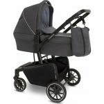 W&oacute;zek Baby Design W&oacute;zek głęboko-spacerowy 2w1 Zoy Graphite 17 | GAWO-73292 | 5906724204166